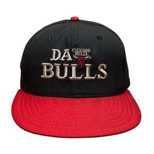 Vintage AJD Chicago Bulls Da Bulls Snapback Hat USA Made